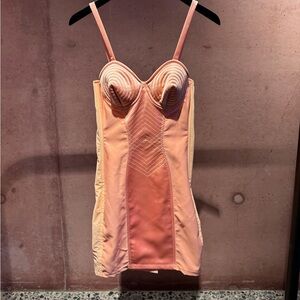 Jean Paul Gualtier Iconic Cone Bra Minidress